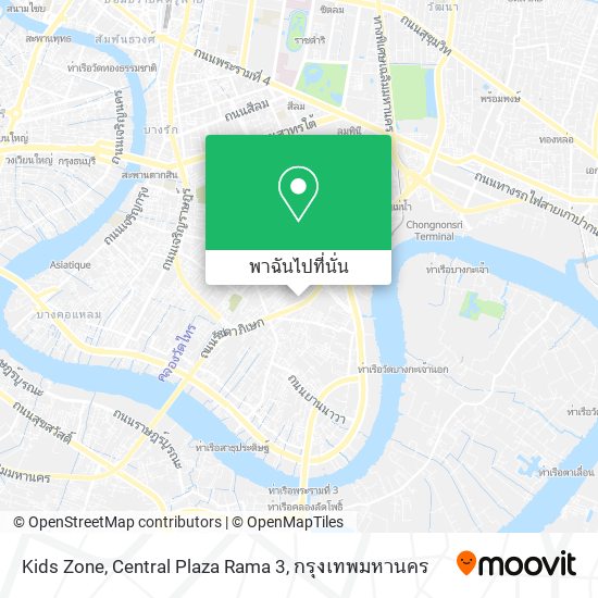 Kids Zone, Central Plaza Rama 3 แผนที่