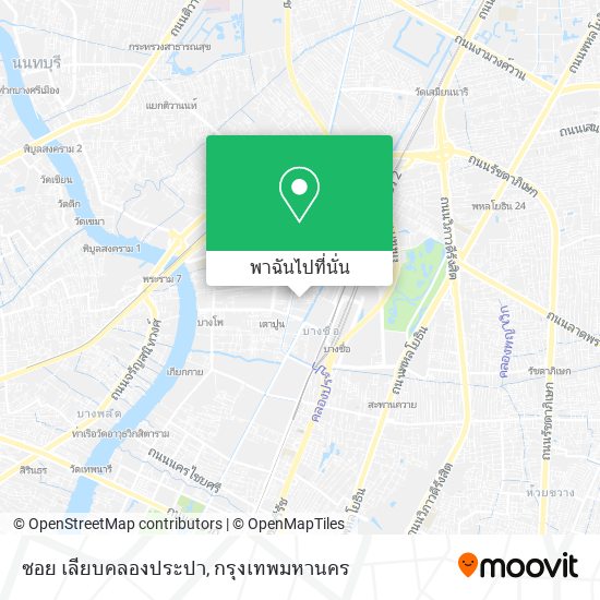 ซอย เลียบคลองประปา แผนที่