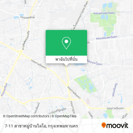 7-11 สาขาหมู่บ้านไลโอ แผนที่