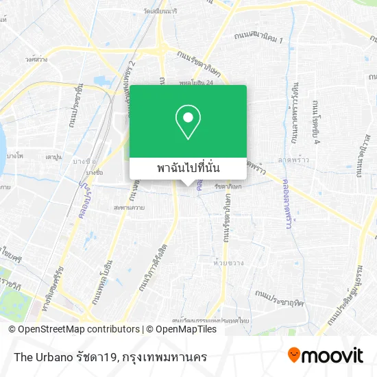 The Urbano รัชดา19 แผนที่