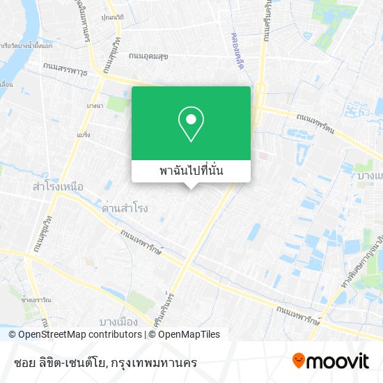 ซอย ลิขิต-เซนต์โย แผนที่