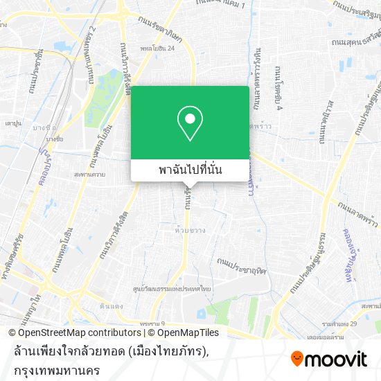 ล้านเพียงใจกล้วยทอด (เมืองไทยภัทร) แผนที่