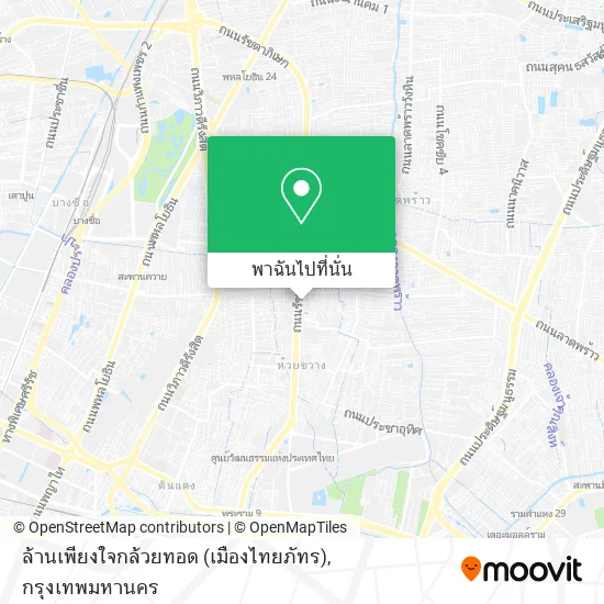 ล้านเพียงใจกล้วยทอด (เมืองไทยภัทร) แผนที่
