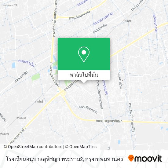 โรงเรียนอนุบาลสุพิชญา พระราม2 แผนที่