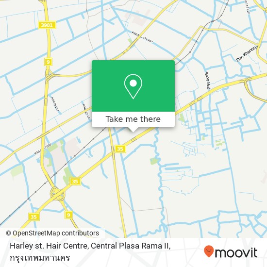 Harley st. Hair Centre, Central Plasa Rama II แผนที่