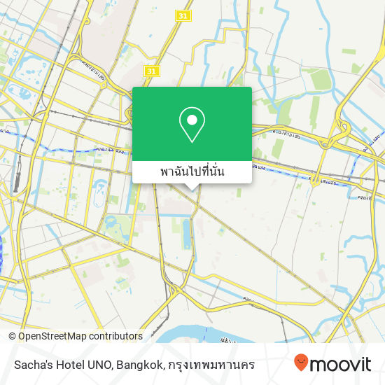 Sacha's Hotel UNO, Bangkok แผนที่