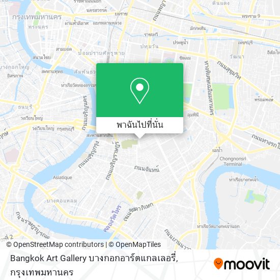Bangkok Art Gallery บางกอกอาร์ตแกลเลอรี่ แผนที่