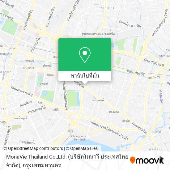 MonaVie Thailand Co.,Ltd. (บริษัทโมนาวี ประเทศไทย จำกัด) แผนที่