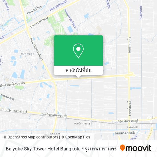 Baiyoke Sky Tower Hotel Bangkok แผนที่