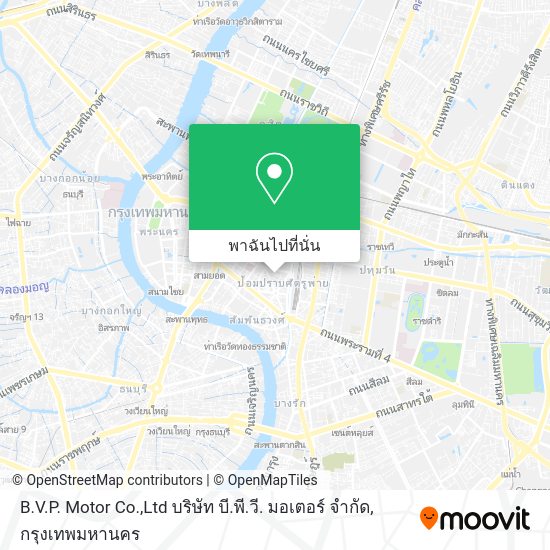 วิธีการไปยัง B.V.P. Motor Co.,Ltd บริษัท บี.พี.วี. มอเตอร์ จำกัด ใน