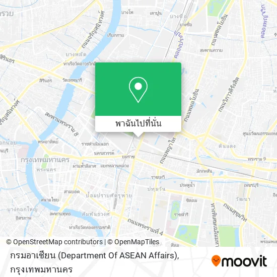 กรมอาเซียน (Department Of ASEAN Affairs) แผนที่