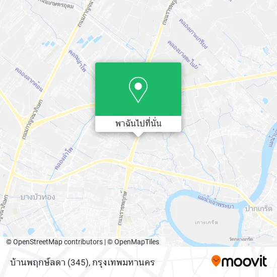 บ้านพฤกษ์ลดา (345) แผนที่