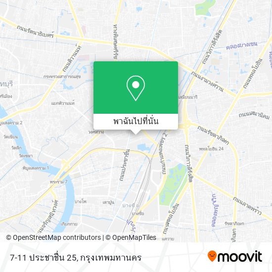 7-11 ประชาชื่น 25 แผนที่