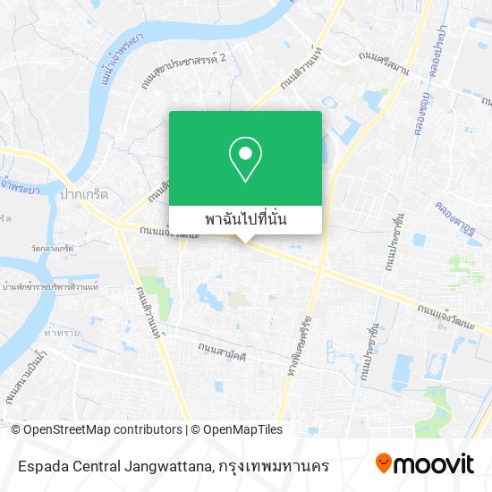 Espada Central Jangwattana แผนที่