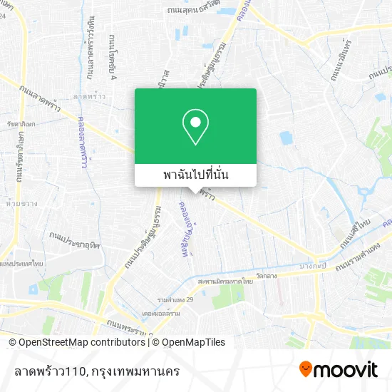 ลาดพร้าว110 แผนที่