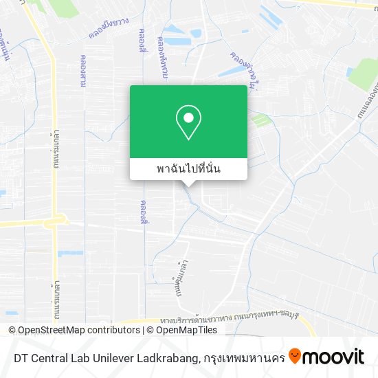 DT Central Lab Unilever Ladkrabang แผนที่