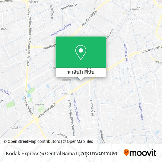 Kodak Express@ Central Rama II แผนที่