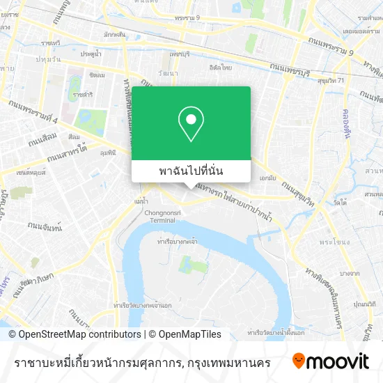 ราชาบะหมี่เกี้ยวหน้ากรมศุลกากร แผนที่