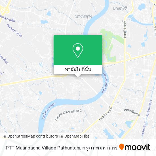 PTT Muanpacha Village Pathuntani แผนที่