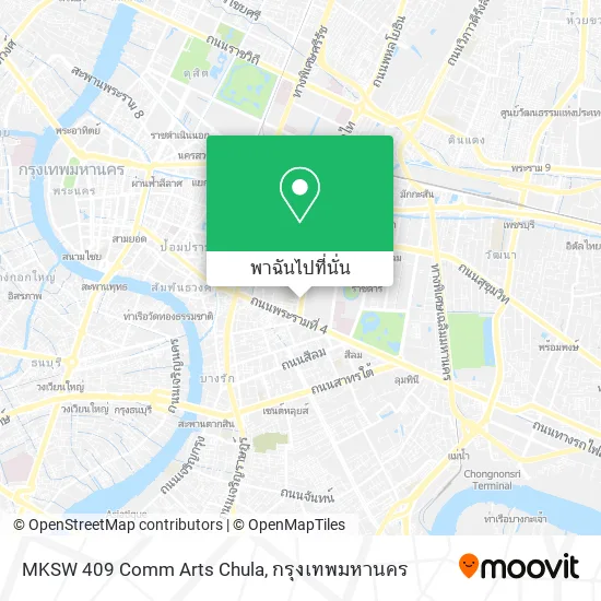 MKSW 409 Comm Arts Chula แผนที่