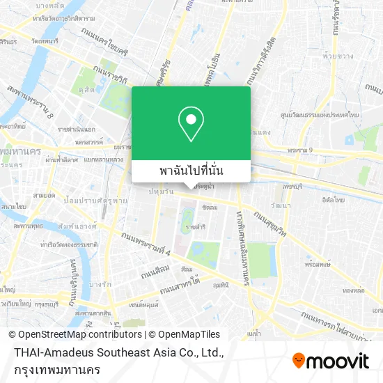 THAI-Amadeus Southeast Asia Co., Ltd. แผนที่