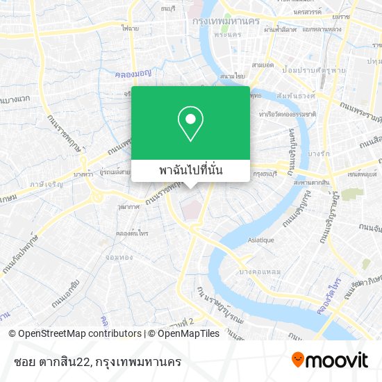 ซอย ตากสิน22 แผนที่