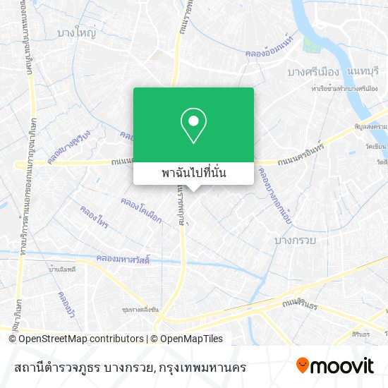 สถานีตำรวจภูธร บางกรวย แผนที่