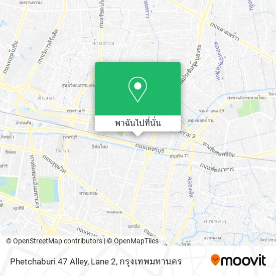 Phetchaburi 47 Alley, Lane 2 แผนที่