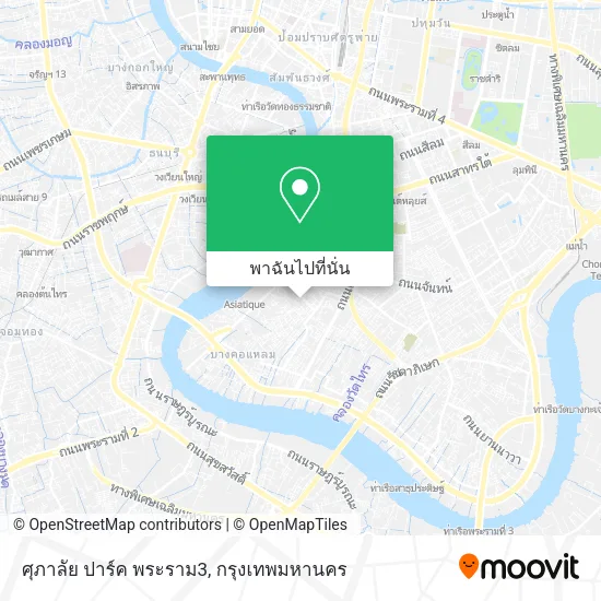 ศุภาลัย ปาร์ค พระราม3 แผนที่