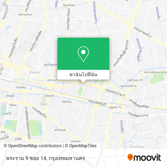 พระราม 9 ซอย 14 แผนที่