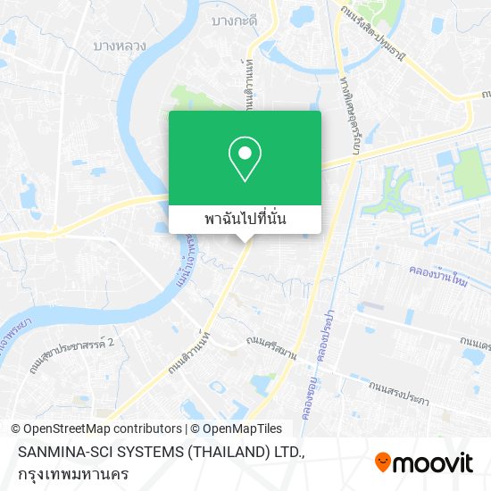 SANMINA-SCI SYSTEMS (THAILAND) LTD. แผนที่