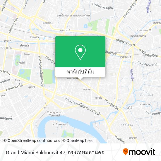 Grand Miami Sukhumvit 47 แผนที่