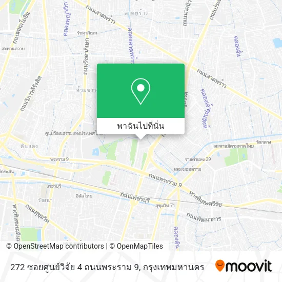 272 ซอยศูนย์วิจัย 4 ถนนพระราม 9 แผนที่