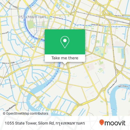 1055 State Tower, Silom Rd แผนที่
