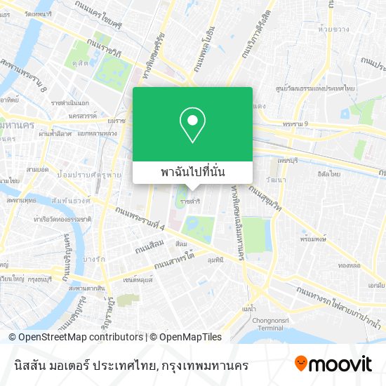 นิสสัน มอเตอร์ ประเทศไทย แผนที่