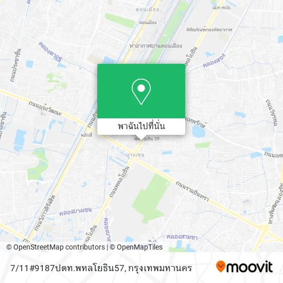 7/11#9187ปตท.พหลโยธิน57 แผนที่