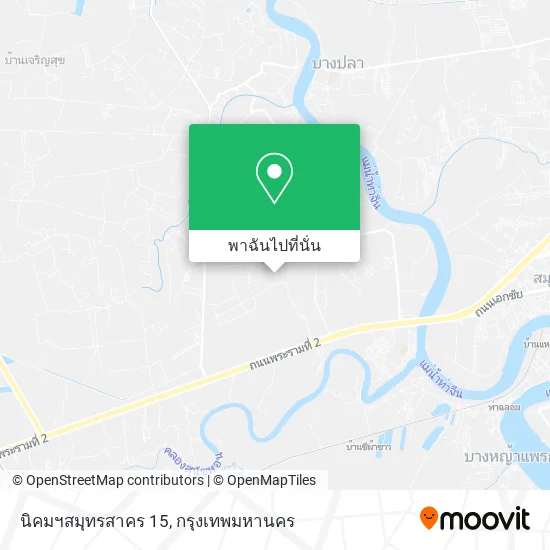 นิคมฯสมุทรสาคร 15 แผนที่