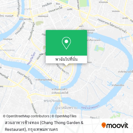 สวนอาหารช้างทอง (Chang Thong Garden & Restaurant) แผนที่