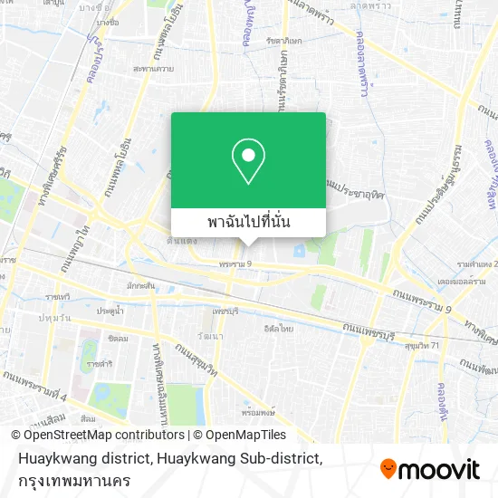 Huaykwang district, Huaykwang Sub-district แผนที่