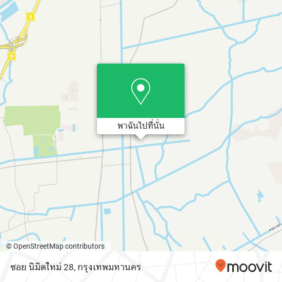 ซอย นิมิตใหม่ 28 แผนที่