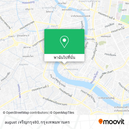 august เจริญกรุง80 แผนที่