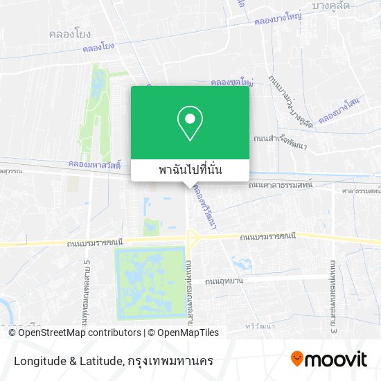 Longitude & Latitude แผนที่