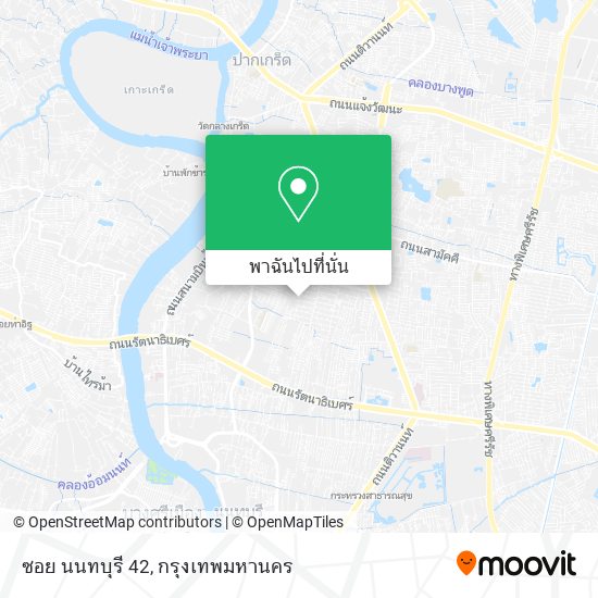 ซอย นนทบุรี 42 แผนที่