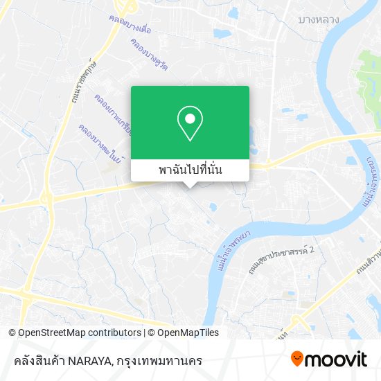 คลังสินค้า NARAYA แผนที่