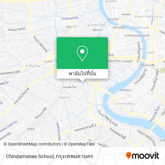 Chindamanee School แผนที่