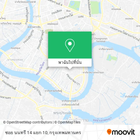 ซอย นนทรี 14 แยก 10 แผนที่