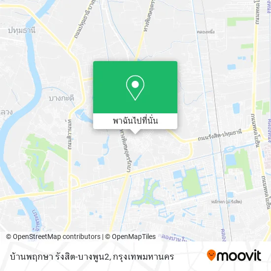 บ้านพฤกษา รังสิต-บางพูน2 แผนที่