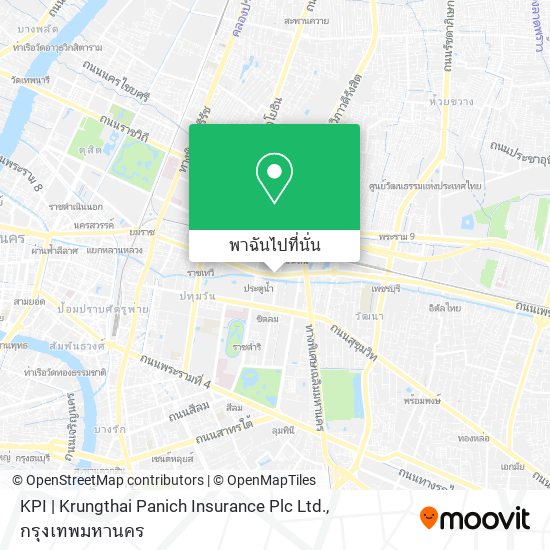 KPI | Krungthai Panich Insurance Plc Ltd. แผนที่