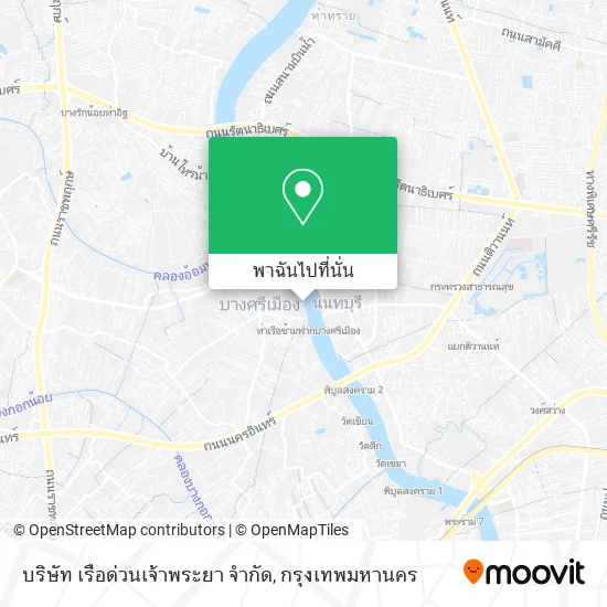 บริษัท เรือด่วนเจ้าพระยา จำกัด แผนที่