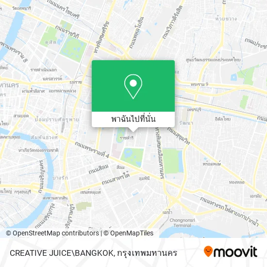 CREATIVE JUICE\BANGKOK แผนที่
